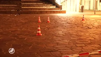 Man in benen geschoten door politie na zwaaien met groot mes