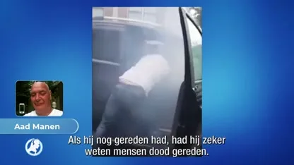 Automobilist richt ravage aan in Rotterdam