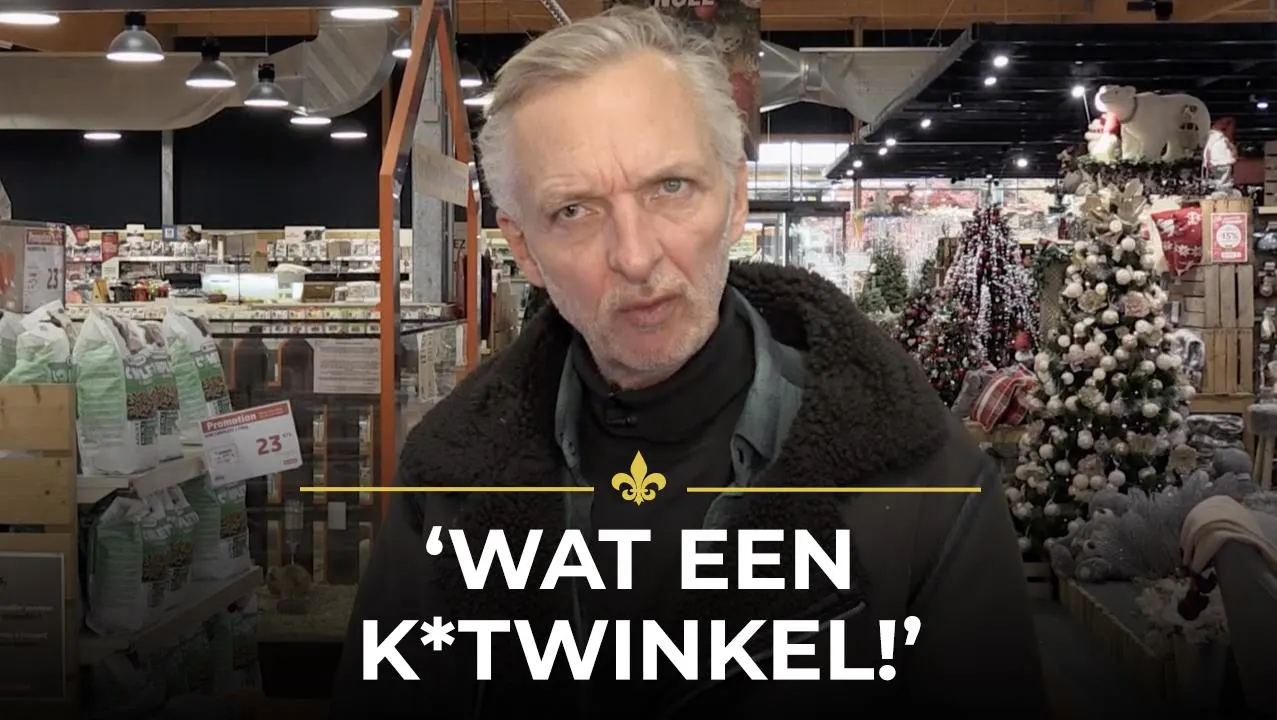 Een grote HYSTERIE in het tuincentrum!