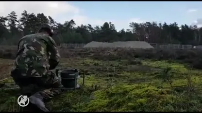 Boem! EOD knalt erop los met springstof uit 'vliegende bom'