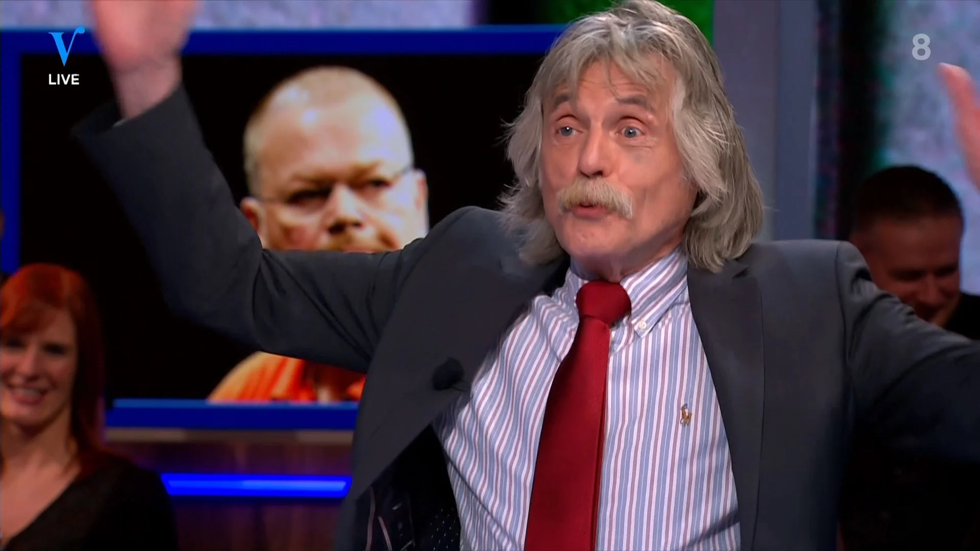 Johan vertelt hilarische grappen van Barney