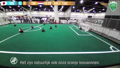 Robot-leeuwinnen in Sydney ook goed op weg aar wereldtitel