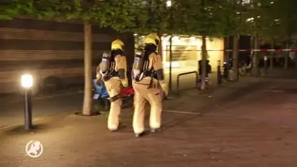 Dode na explosie en brand in flat Voorburg