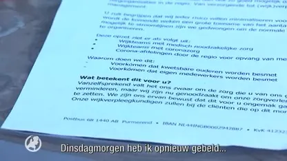 Huub (70) kreeg 1,5 week geen thuiszorg