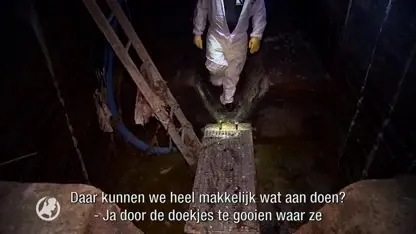 Vochtige doekjes verstoppen ons riool
