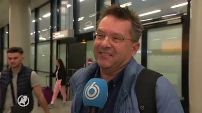 Euforische Ajax-fans weer terug op Schiphol: 'Als publiek ben je één grote familie'