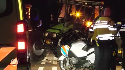Automobilist dood na aanrijding met een tractor in Ubbena