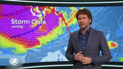 Pas op: gevaarlijke windstoten tijdens storm Ciara dit weekend