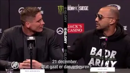 Verhoeven en Hari beloven elkaar te slopen : 'Ik ga hem knock-out slaan'
