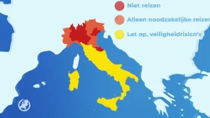 Reisadvies toch aangescherpt naar rood: 'Reis niet naar Noord-Italië'