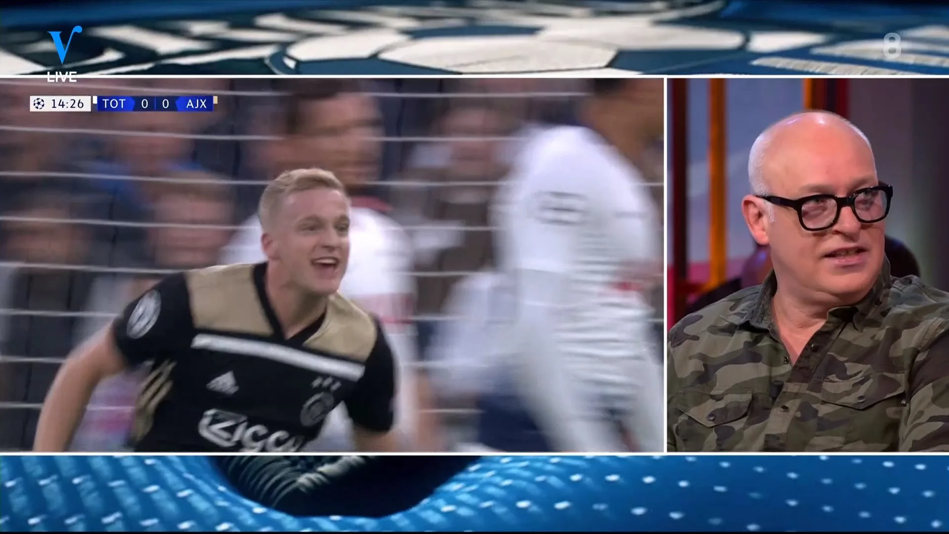 René lovend: 'Van de Beek komt binnen als een grote meneer'