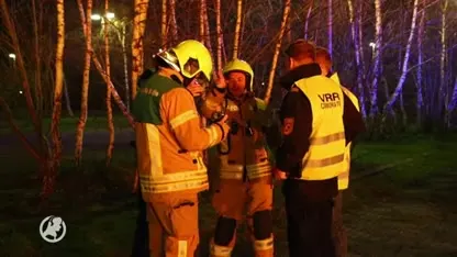 Brand verwoest sportkantine in Vlaardingen