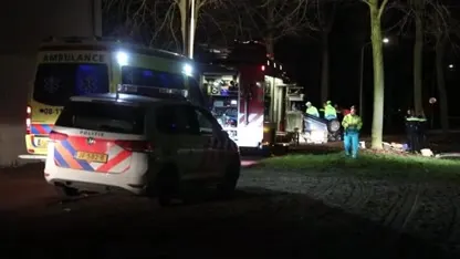 Auto rijdt van viaduct af in Nijmegen, twee inzittenden zwaargewond