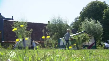 Klussen in ruil voor een kampeerplek op een landgoed