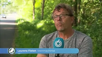 Machinist overleden na botsing tussen trein en tractor bij Hooghalen