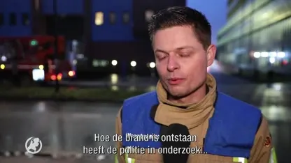 De brandweer over de brand bij het CBR