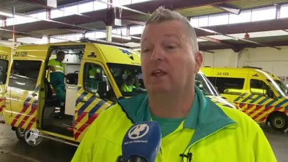 Ambulancemedewerkers in actie voor hoger salaris en minder werkdruk