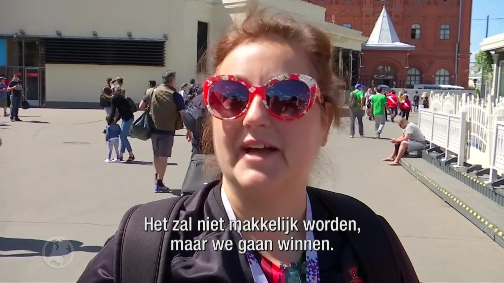 VIDEO: Fans maken zich op voor Marokko - Portugal
