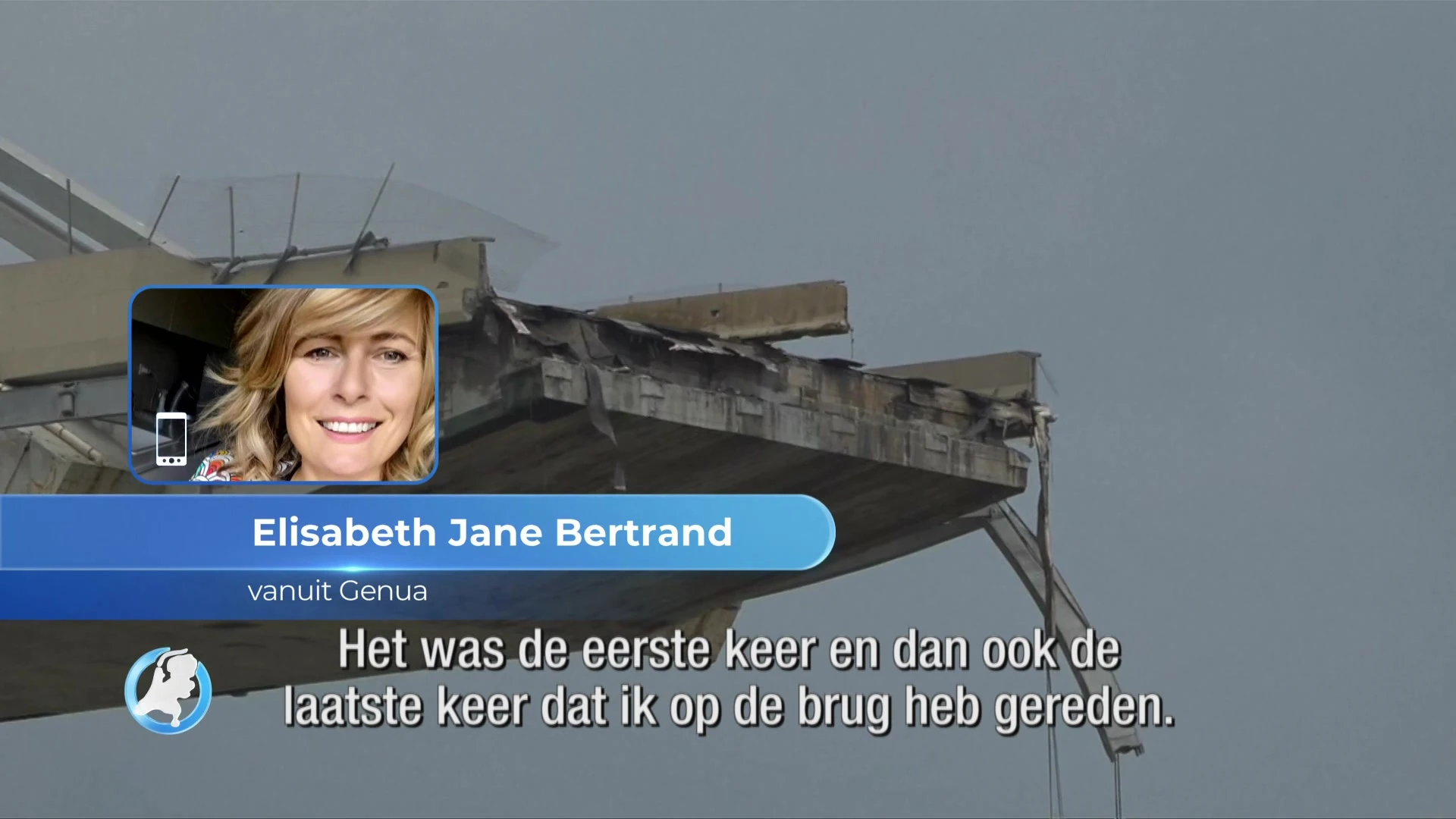 Reddingswerkers vrezen dat rest brug Genua instort