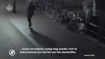 Verdachte berooft en duwt slachtoffer de gracht in