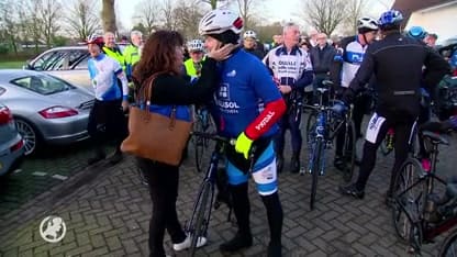 Wout fietst 90 kilometer om stamceltransplantatie te ondergaan