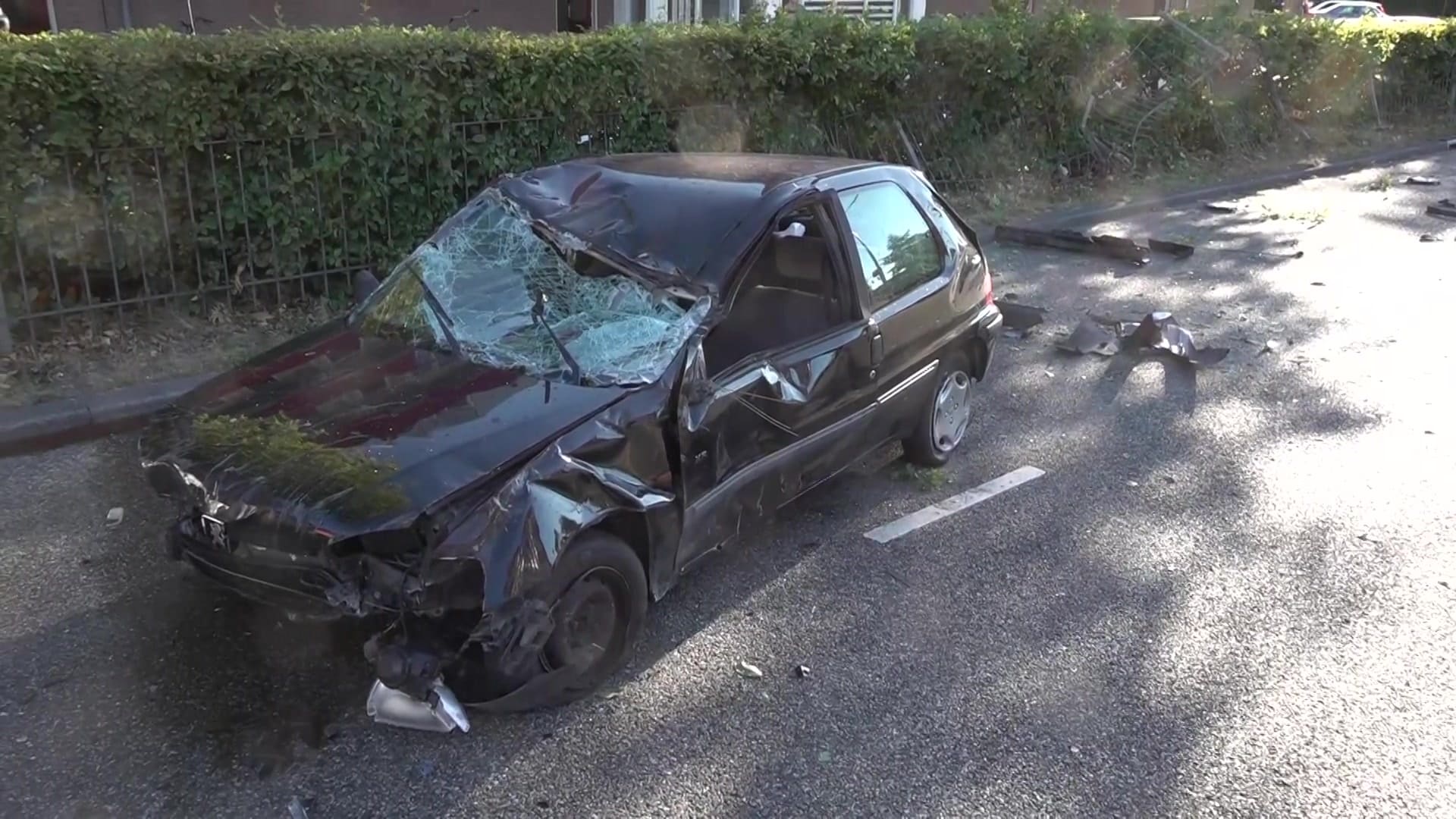 Automobilist gewond na ernstig ongeval Nieuwegein