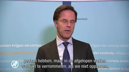 Rutte: Toenemende drukte op straat niet zonder risico