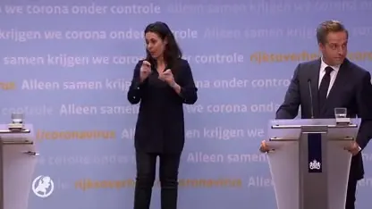 Gebarentolk Irma Sluis wordt afgelost