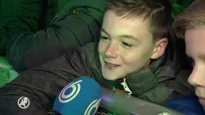 Veel publiek bij huldiging wereldkampioen Micheal van Gerwen