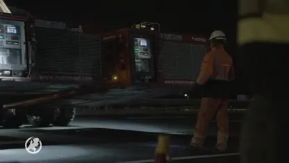 Boeing 747 steekt A9 over onderweg naar eindbestemming