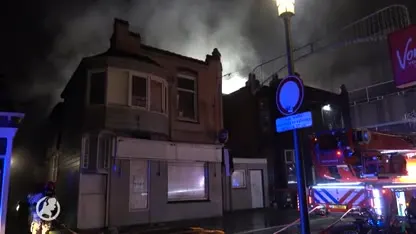 Veel rook bij grote brand in Mexicaans restaurant Zaandam