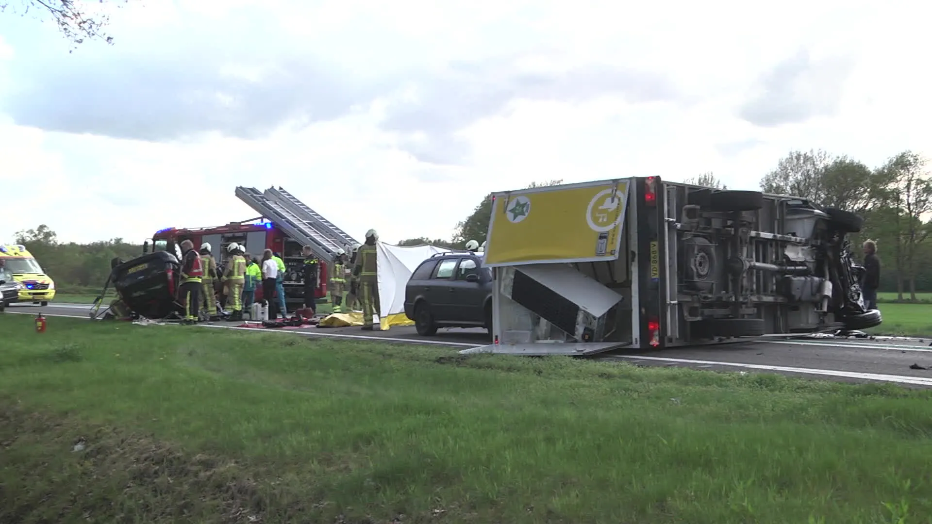 Dode door verkeersongeval in Drentse Zuidwolde