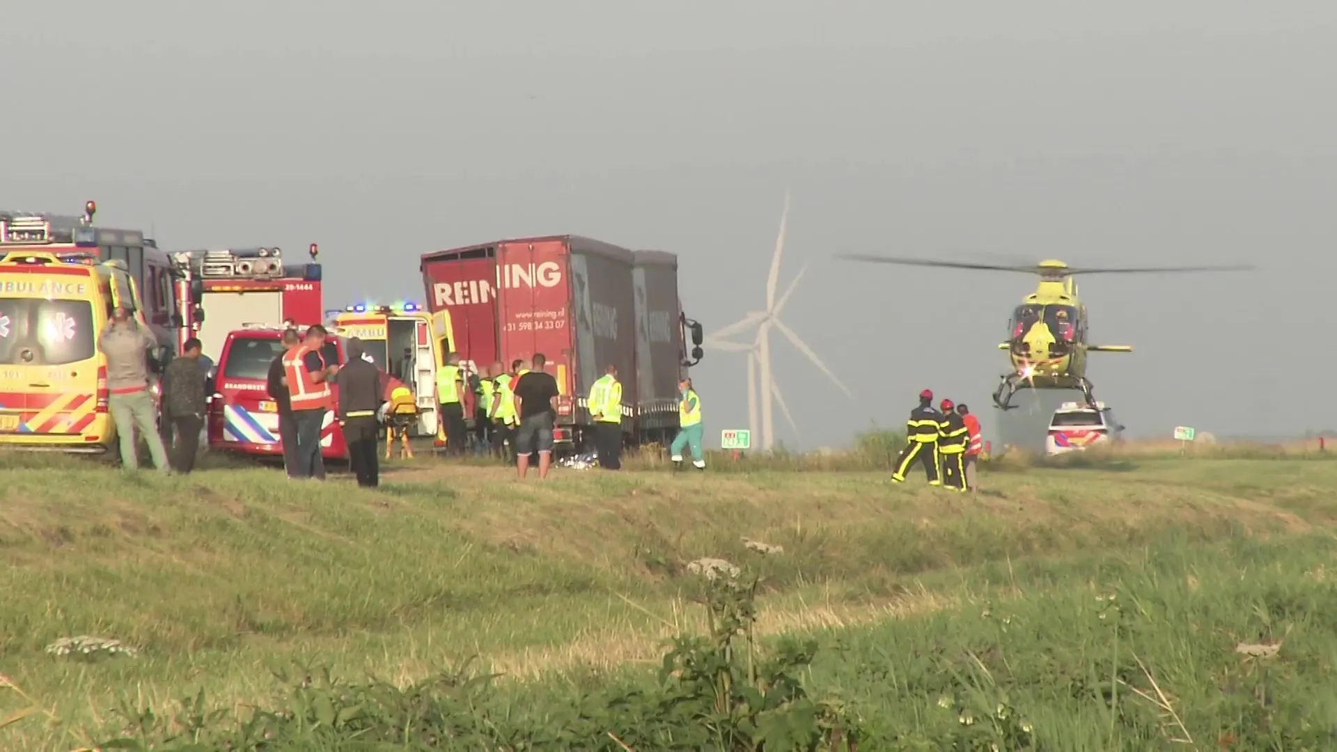 Negen gewonden bij ernstig ongeluk A4 richting Zeeland