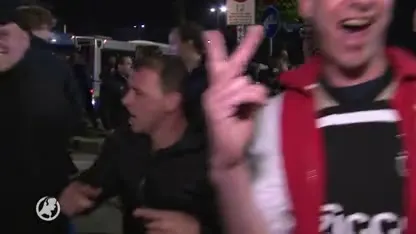 Ajax-fans in Turijn in extase na monsterzege op Juventus: 'Ik heb een traantje gelaten'