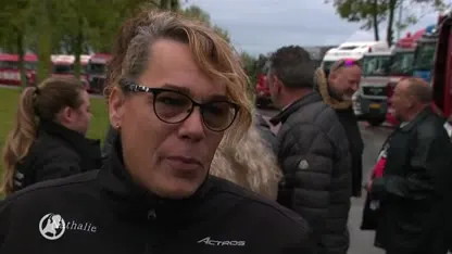 200 vrachtwagens bij indrukwekkend laatste eerbetoon aan overleden Daisy