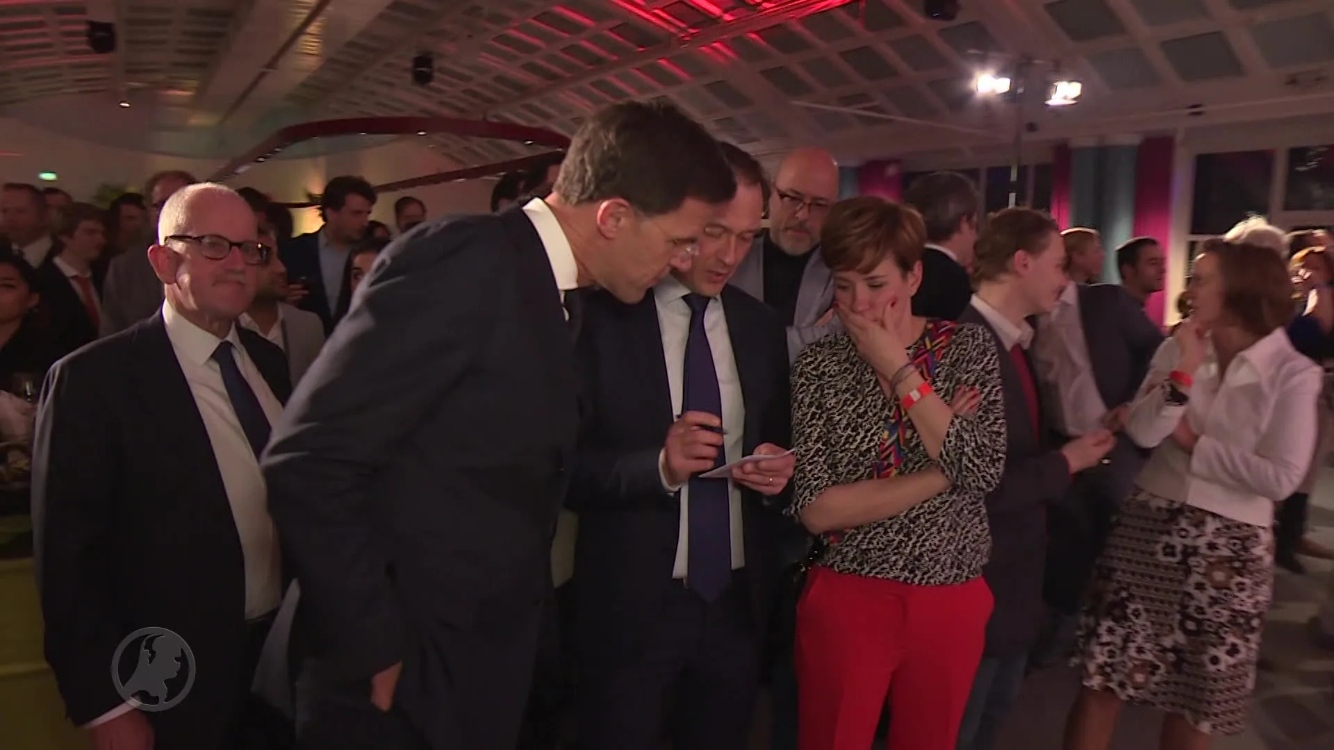 Rutte 'heel blij' met winst VVD