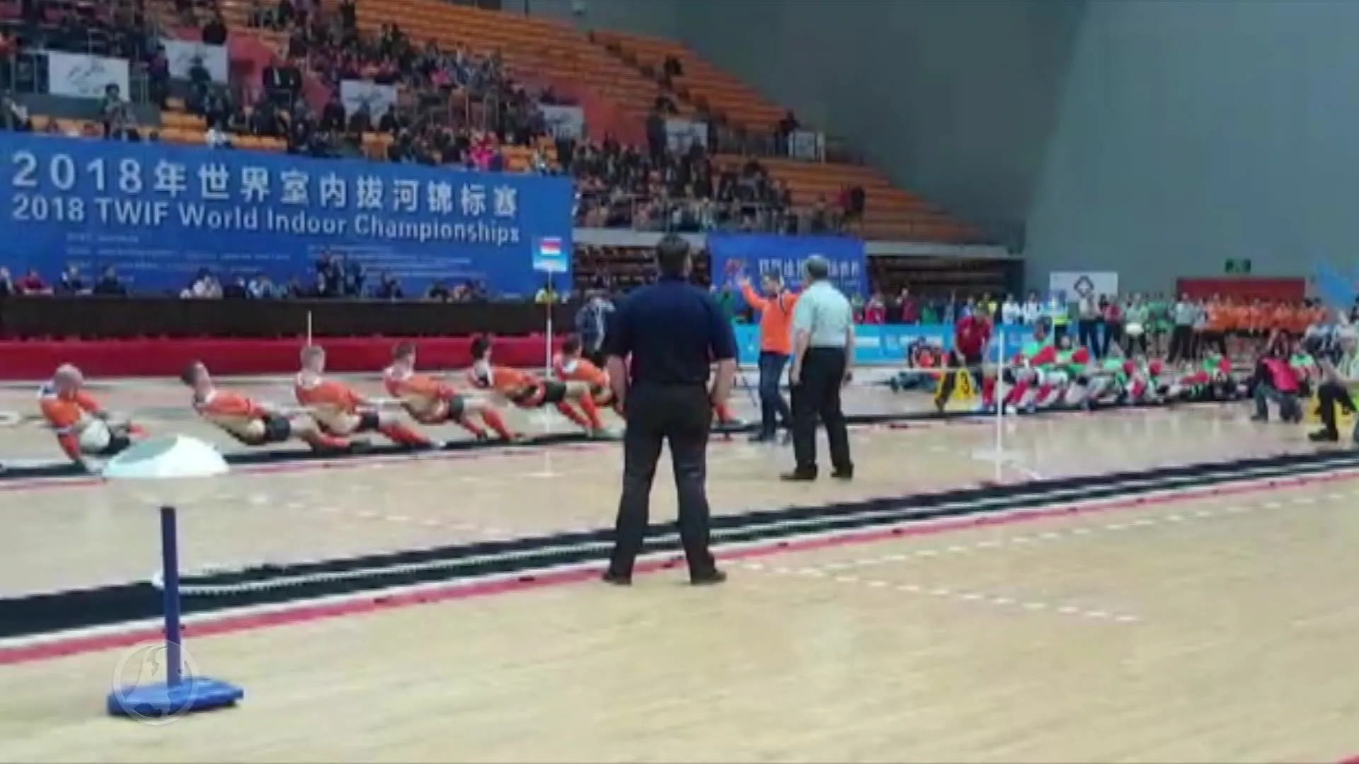 Nederlandse touwtrekkers behalen goud tijdens WK in China