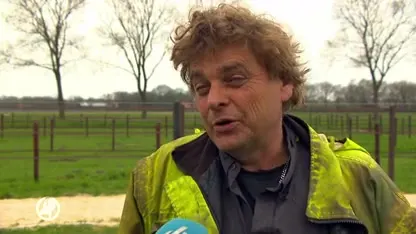 Jan Huzen weer thuis nadat hij werd opgepakt voor opruiing
