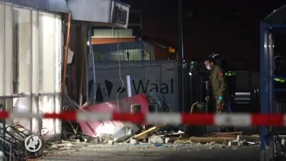 Ravage na plofkraak in Vlaardingen