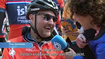 ALS-patiënt Theo trotseert voor derde keer Mont Ventoux