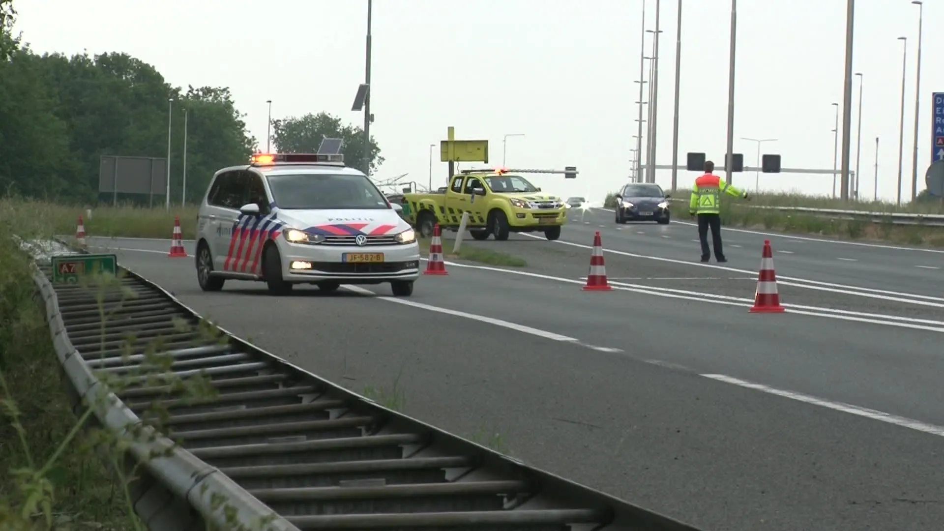 Transformers! Auto en motor worden één door botsing