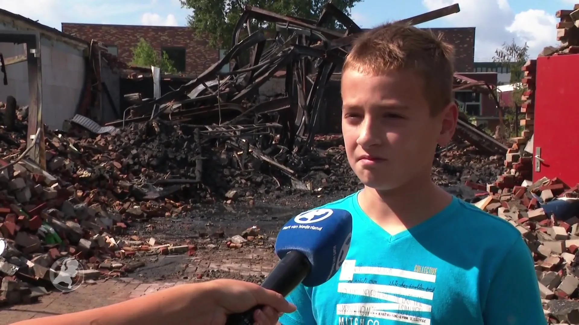 Brand bij school en motorclub in Boxmeer