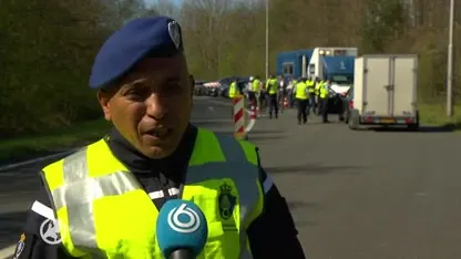 Marechaussee voert grenscontroles uit