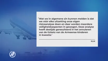 KLM weigerde Lili en Howick uit te zetten