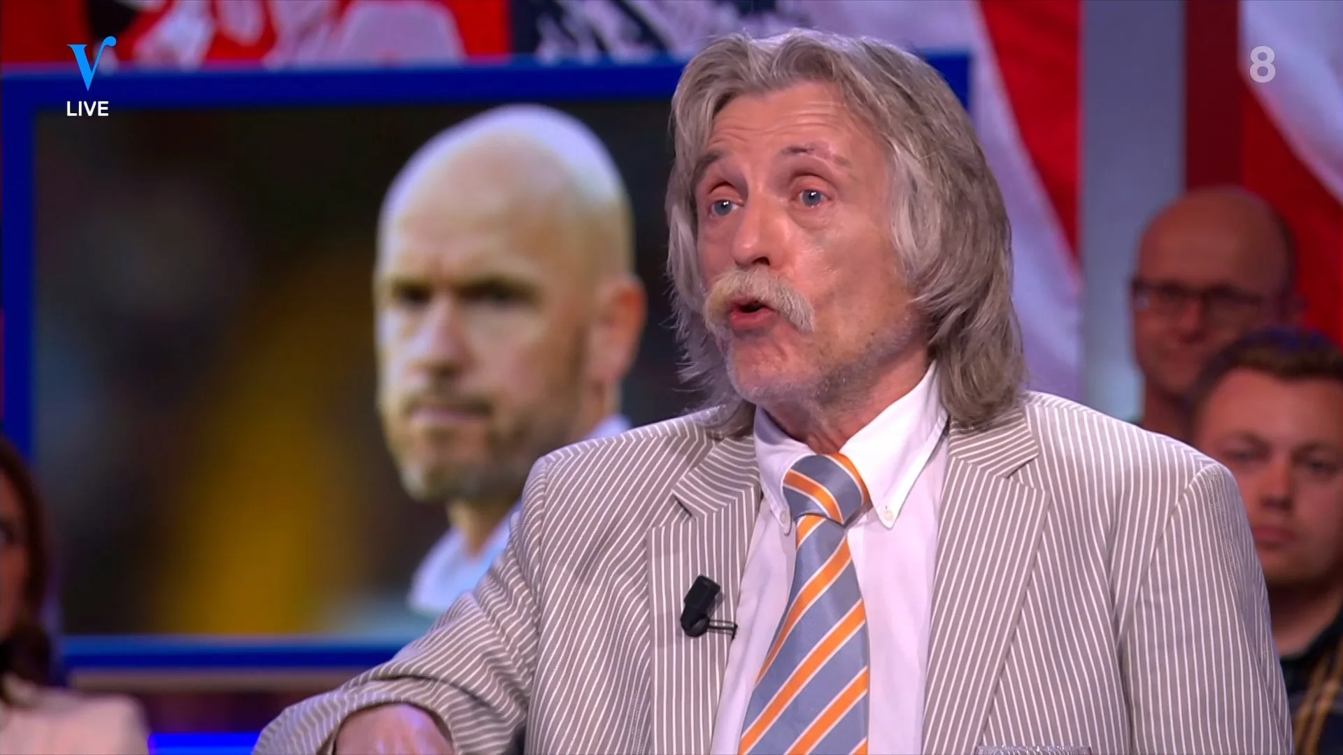 Johan neemt kritiek op Ten Hag niet terug