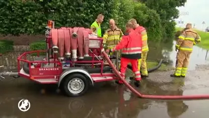 Stevige onweersbuien in Midden- en Oost-Nederland