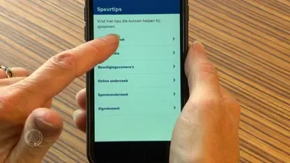 App burgers om onderzoek te doen na misdrijf