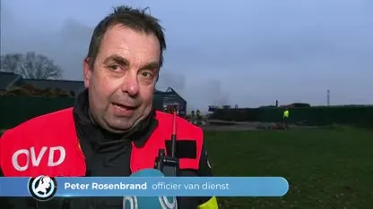 Duizenden geiten gered bij stalbrand in Dongen