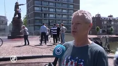 Actiegroep erkent bekladden standbeelden van Piet Hein en Pim Fortuyn in Rotterdam