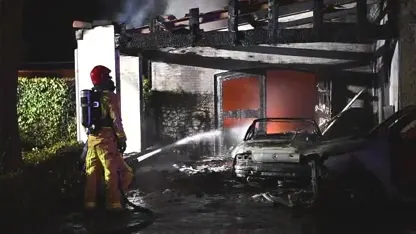 Uitslaande brand woning Bergeijk, politie onderzoekt brandstichting